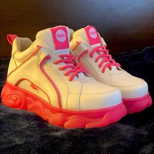 Hot Pink DOLLZ KILL Platform Sneakers